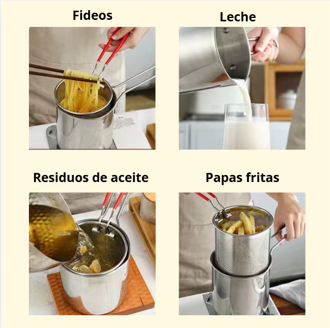 CompactFry - Freír sin riesgos, rápido y seguro